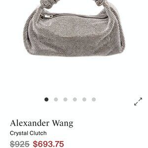 AUTHENTIC LIMITED EDITION Alexander Wang Crystal Clutch
